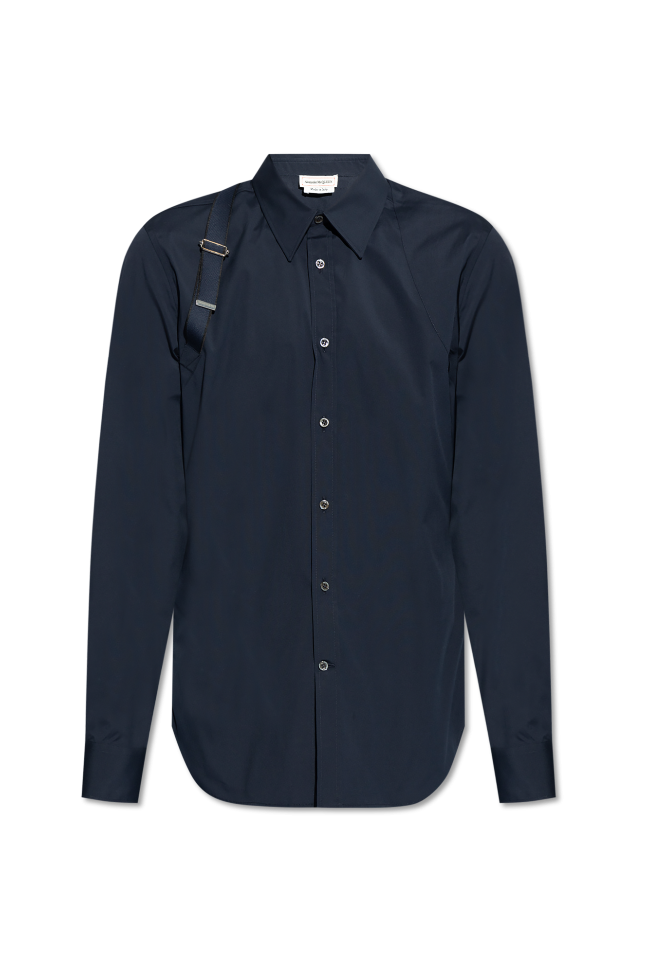 Navy blue Cotton shirt Alexander McQueen Vitkac Germany